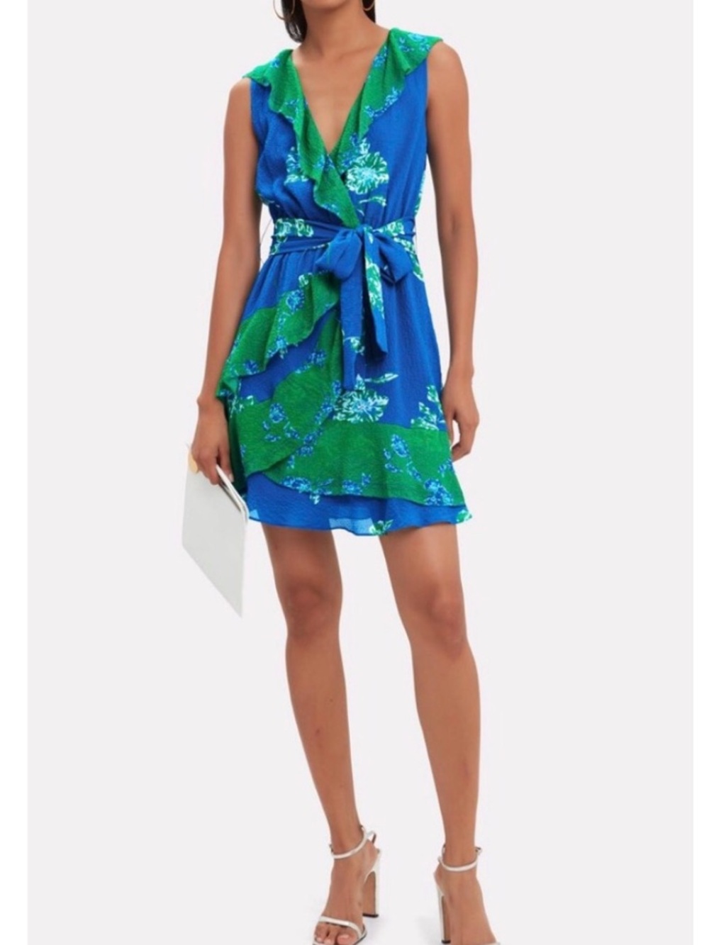 Tanya Taylor "Elisa" dress in graphic Floral Print